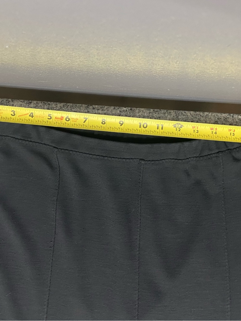 EILEEN FISHER Womens Long Black Trumpet Skirt Italian Wool Blend Flare Maxi L - Picture 11 of 15
